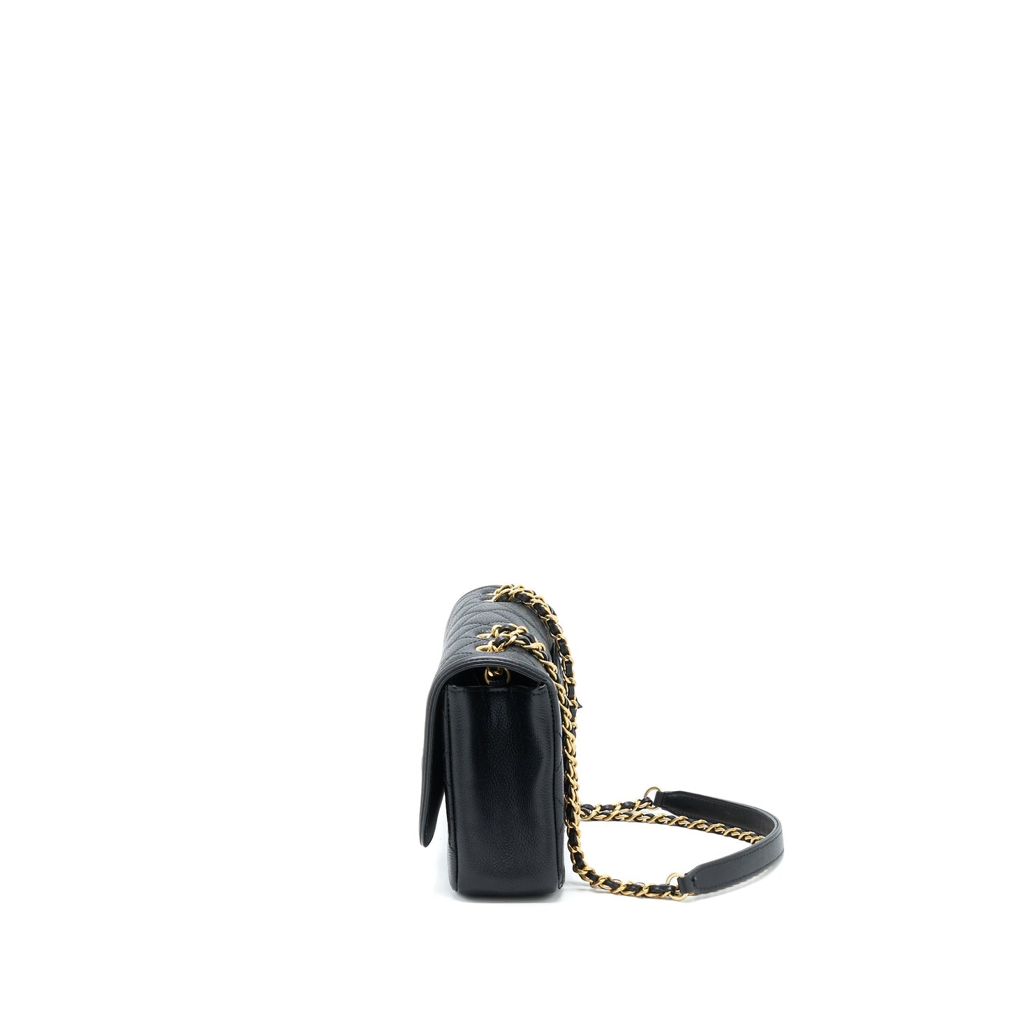 Chanel Filigree Flap Bag Caviar Black GHW