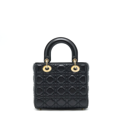 Dior Lady Dior Small My Purse Lambskin Black