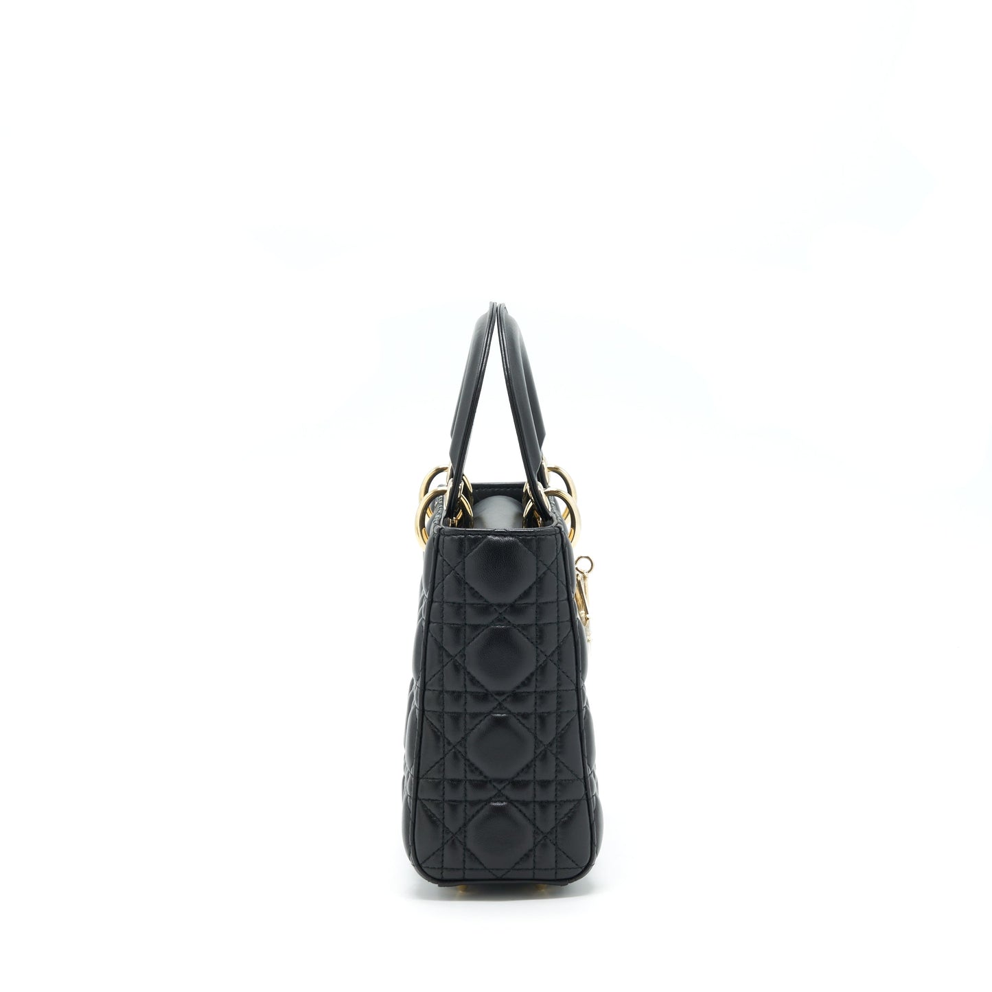 Dior Lady Dior Small My Purse Lambskin Black