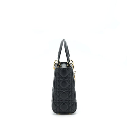 Dior Lady Dior Small My Purse Lambskin Black