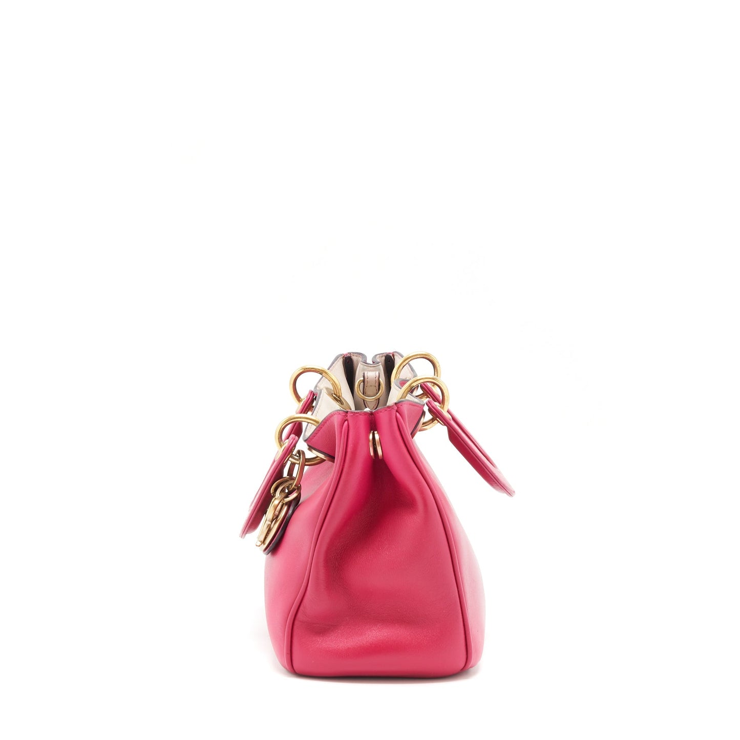 Dior Diorissimo Small Tote Purse Pink