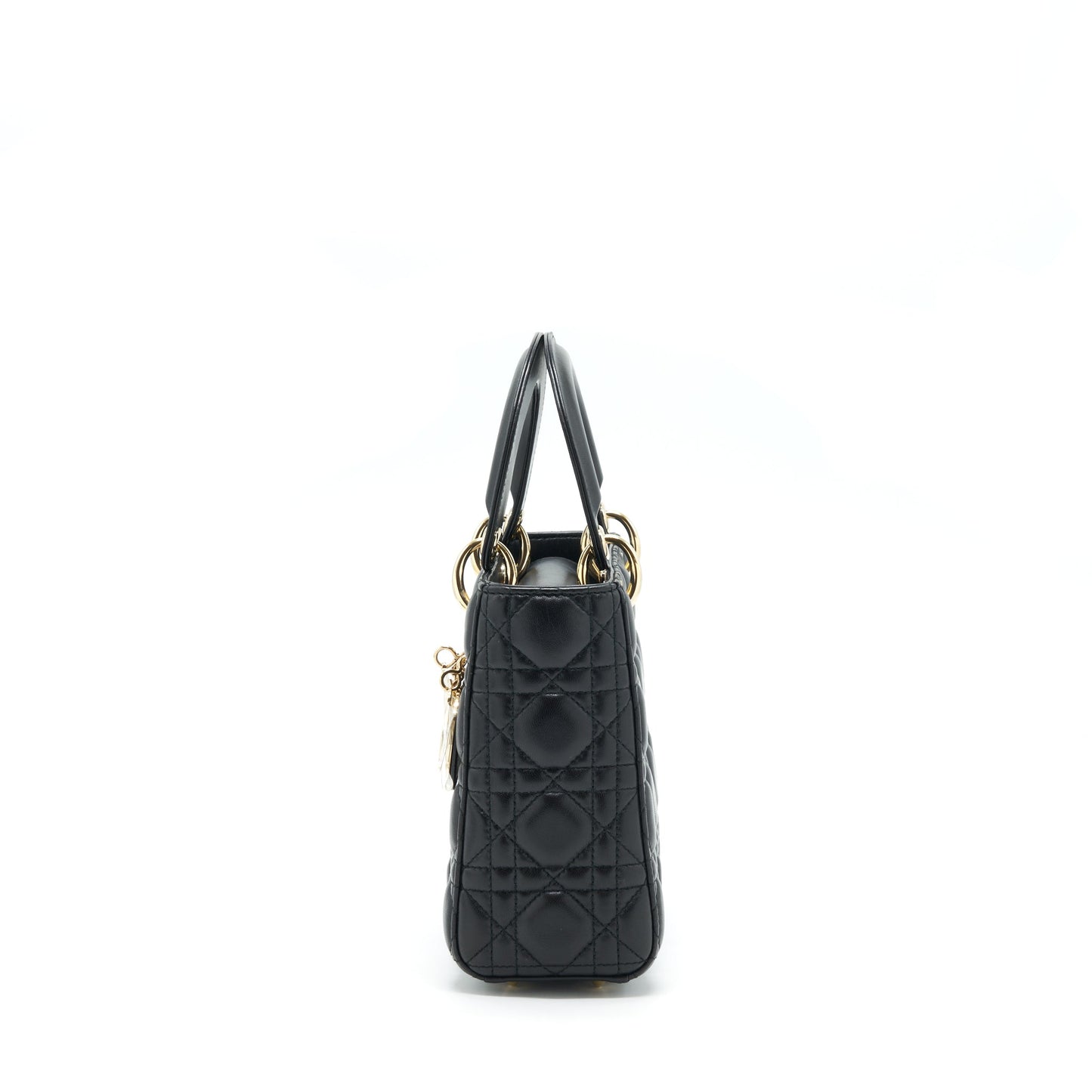 Dior Lady Dior Small My Purse Lambskin Black