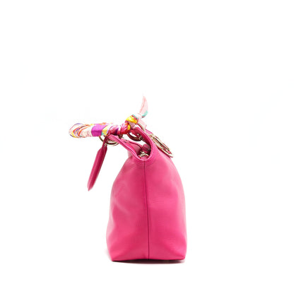 Christian Dior Granville Purse in Hot pink Leather