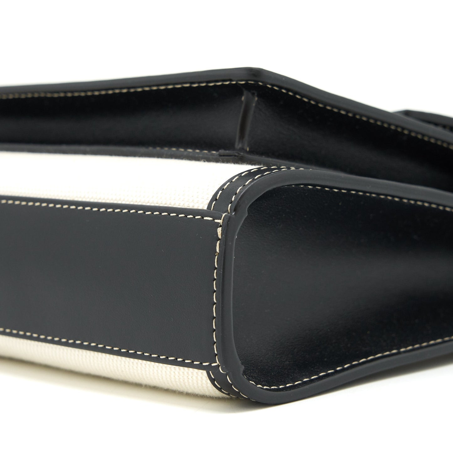 Burberry Mini Two-tone Canvas/Leather pocket Purse