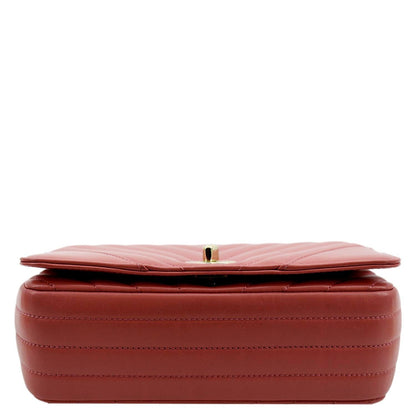 CHANEL Statement Flap Mini Quilted Chevron Crossbody Bag Pink