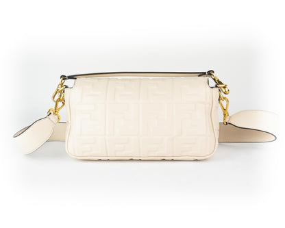 Fendi Nappa FF Baguette Medium