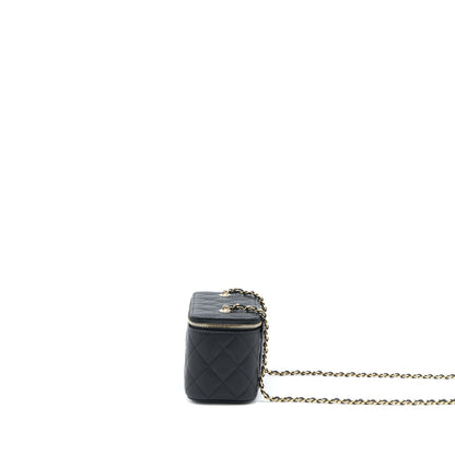 Chanel 23C Long Vanity With Chain Caviar Black LGHW