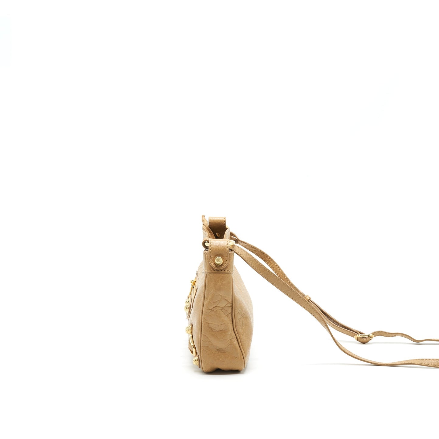 Balenciaga Giant Hip Purse in Beige