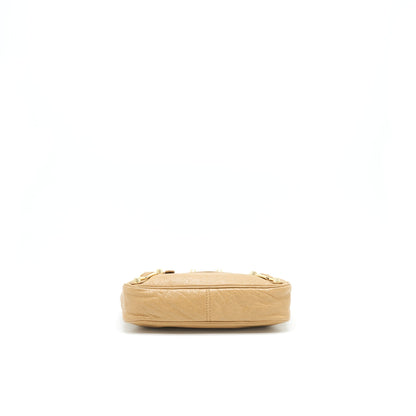 Balenciaga Giant Hip Purse in Beige