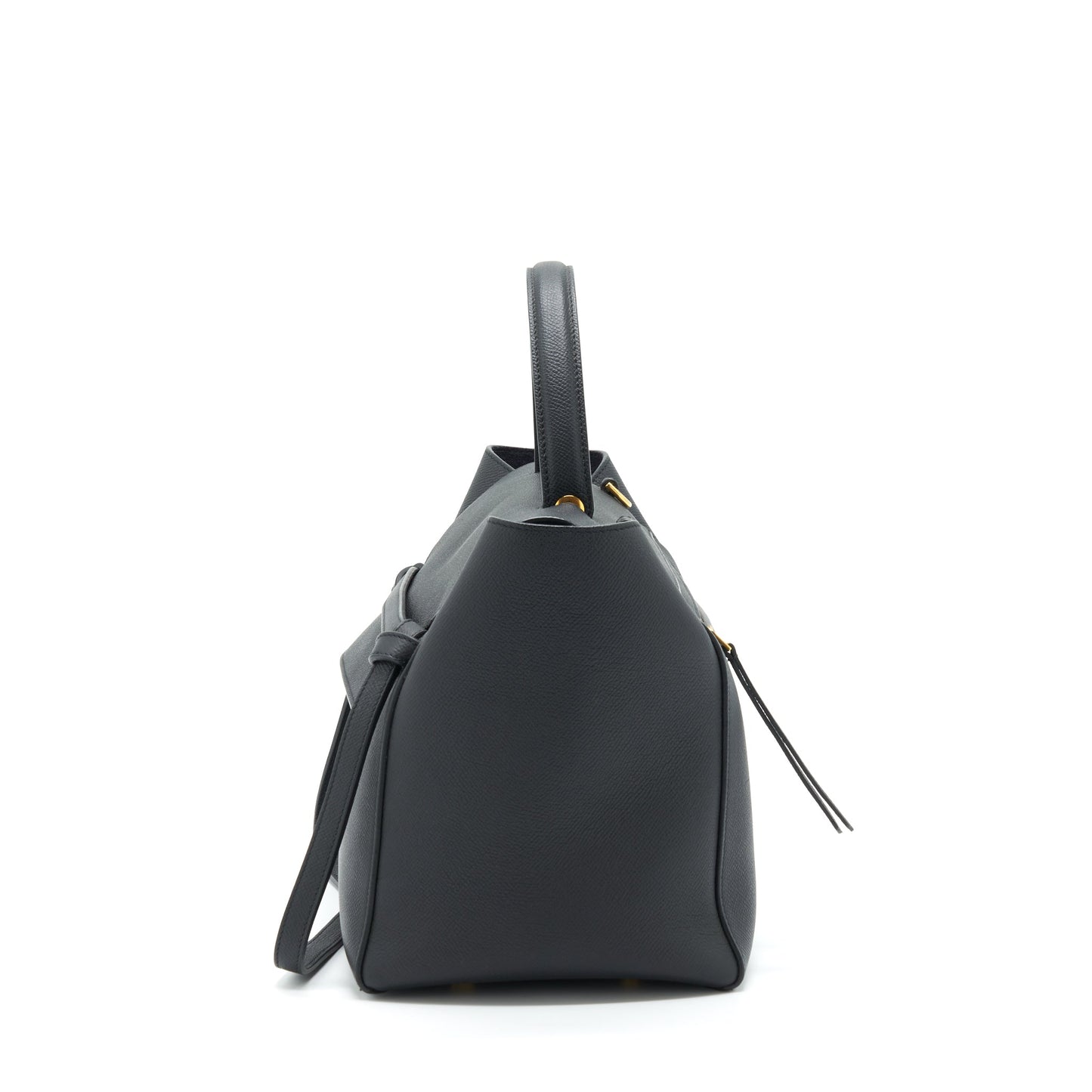 Celine Mini Belt Purse Grained Calfskin Black