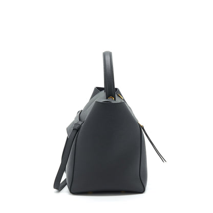 Celine Mini Belt Purse Grained Calfskin Black