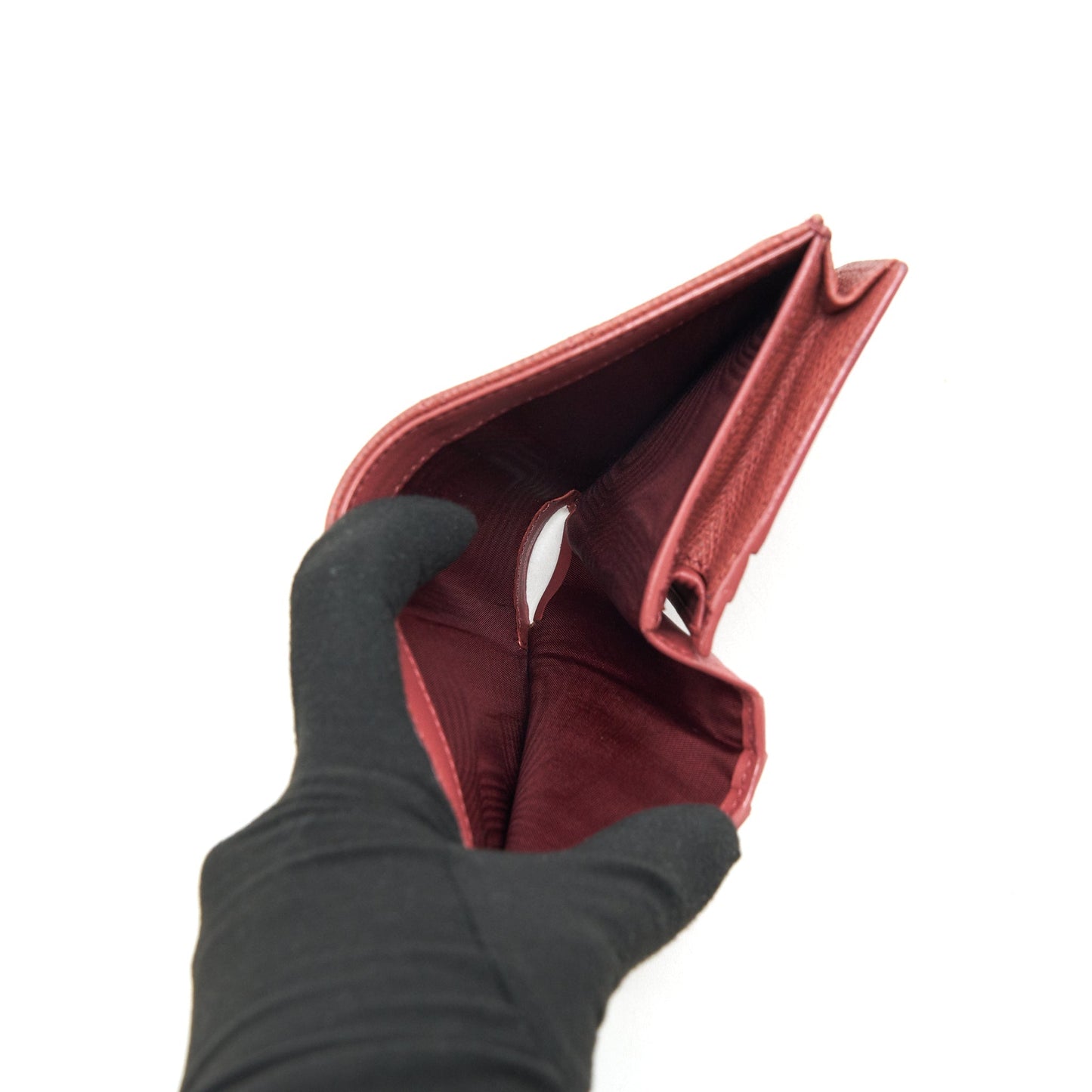 Dior Diorama Small Wallet Dark pink
