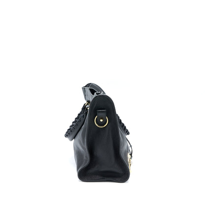 Balenciaga Edge City Purse Goatskin Black