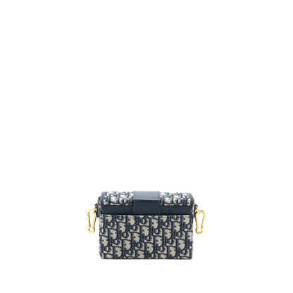 Dior 30 Montaigne Box Blue Dior Oblique Jacquard