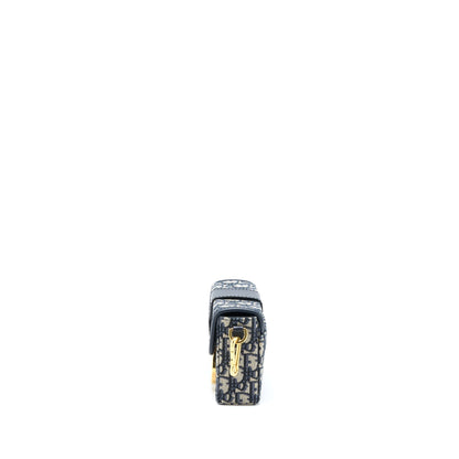 Dior 30 Montaigne Box Blue Dior Oblique Jacquard