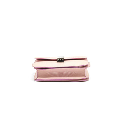 Celine Classic Purse in Lizard Light Pink