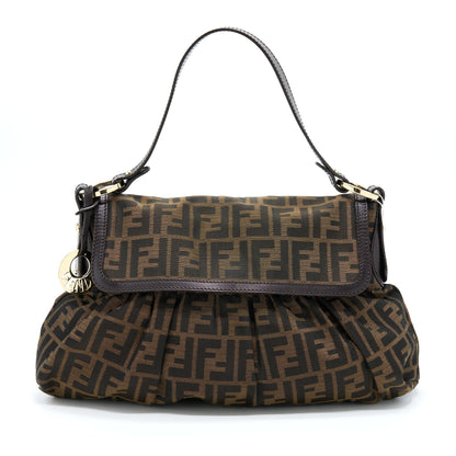 Fendi Zuuca Chef Flap Purse Canvas