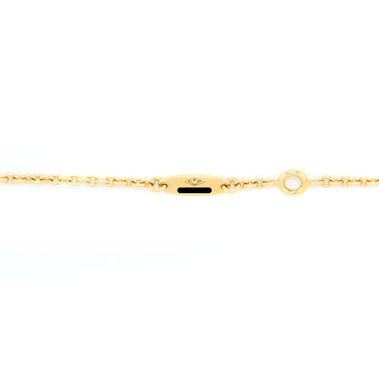 Dior Rose Des Vents Bracelet Yellow Gold Semi Precious Stone Diamond