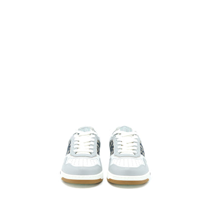 Dior Size 39 B27 Low-top Sneaker Calfskin/Oblique Jacquard Beige/Blue/Grey