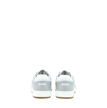 Dior Size 39 B27 Low-top Sneaker Calfskin/Oblique Jacquard Beige/Blue/Grey
