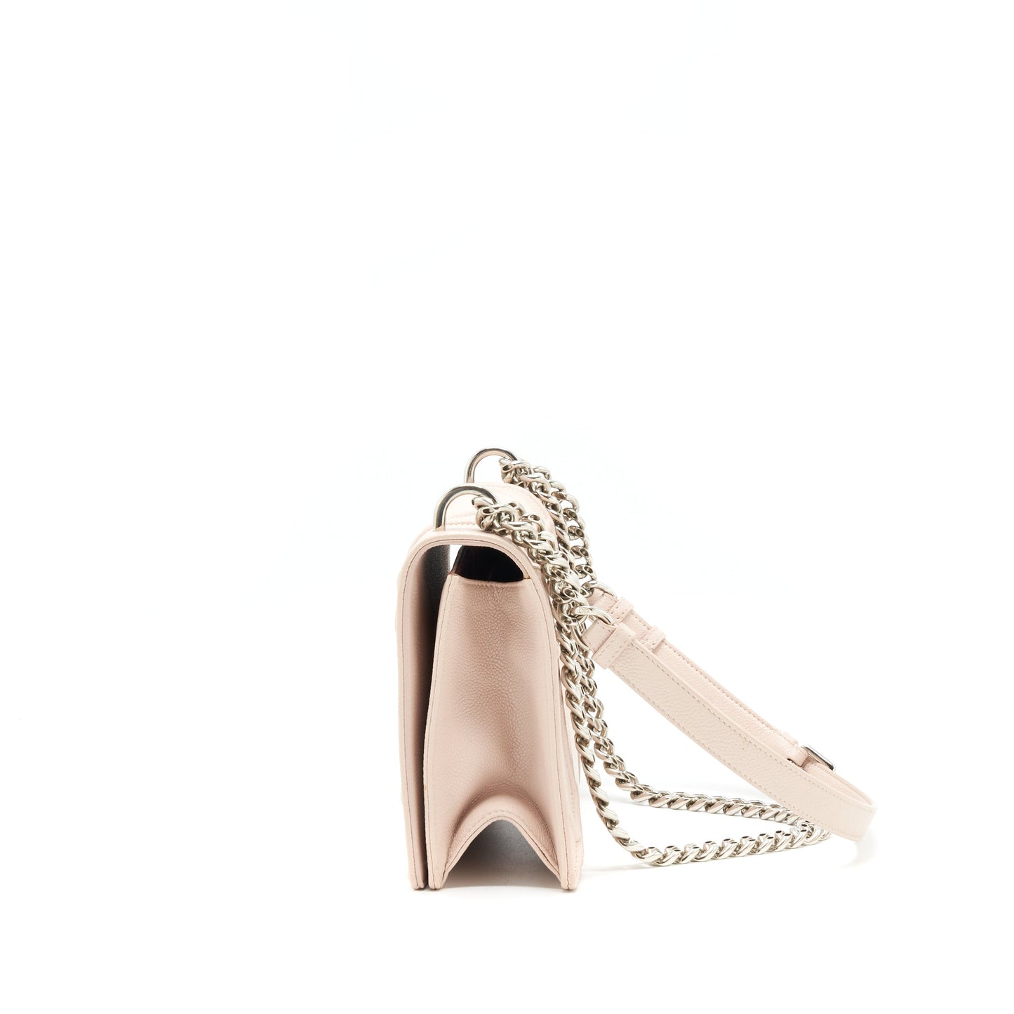 Dior Medium Diorama Purse Grained Calfskin light pink