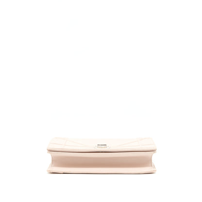 Dior Medium Diorama Purse Grained Calfskin light pink