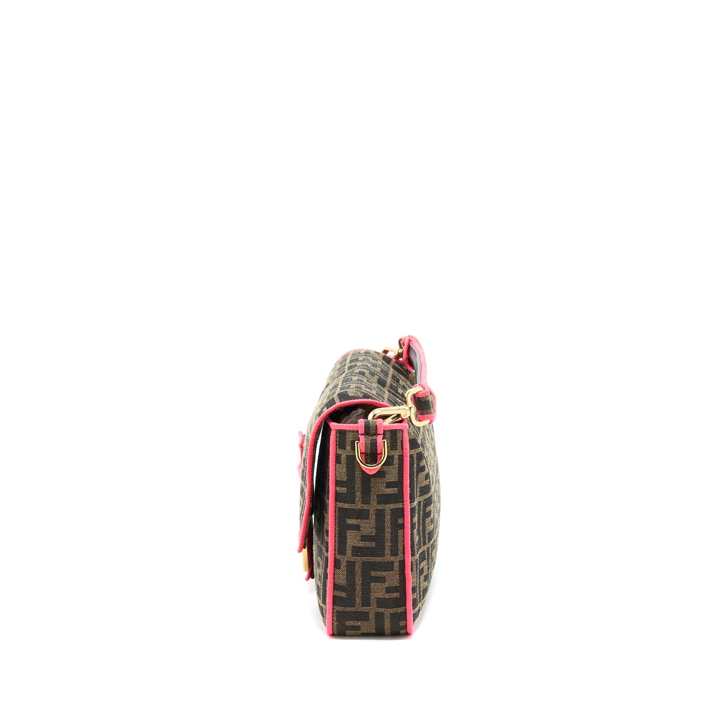 Fendi Buguette Mini Purse Jacquard Fabric/Multicolour