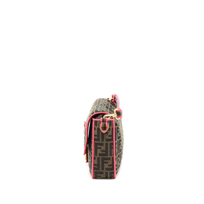 Fendi Buguette Mini Purse Jacquard Fabric/Multicolour