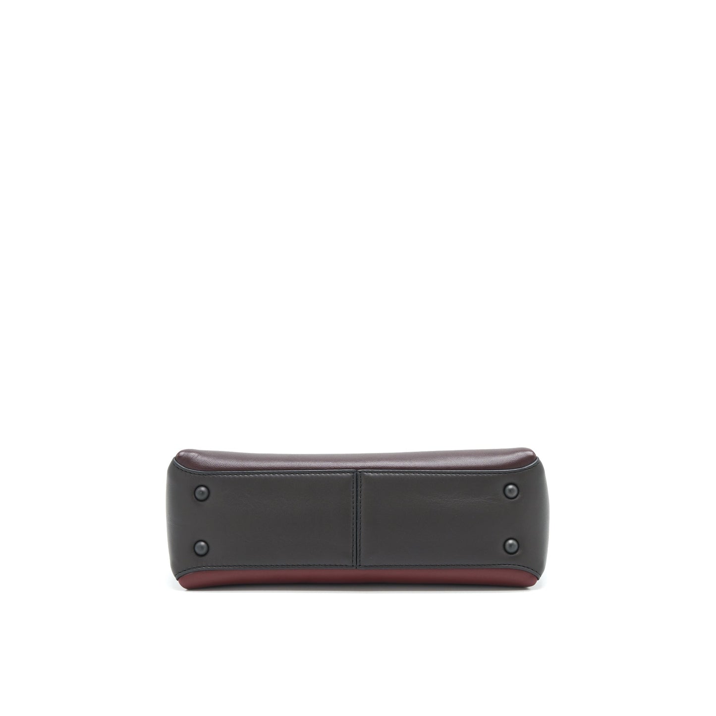 Bottega Veneta Piazza Top Handle Purse Burgundy