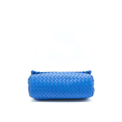 Bottega Veneta Olympia Purse Small Blue