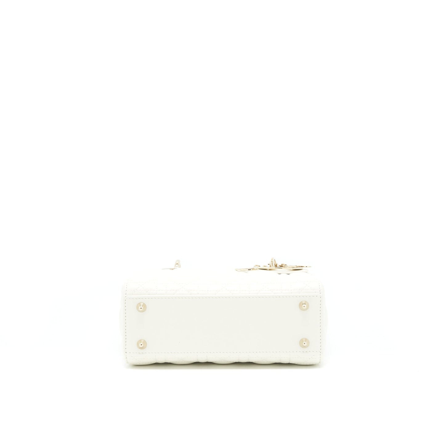 Dior Small Lady Dior my ABCDior Purse WHITE