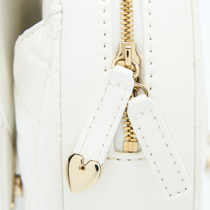 Chanel 22s Heart Bag Lambskin White LGHW (Microchip)