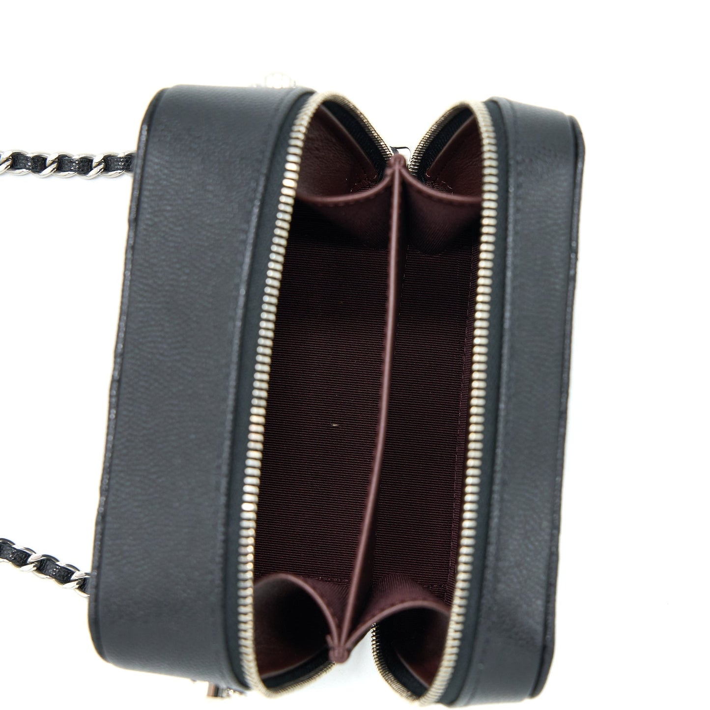 Chanel Mini Camera Case Caviar Black SHW