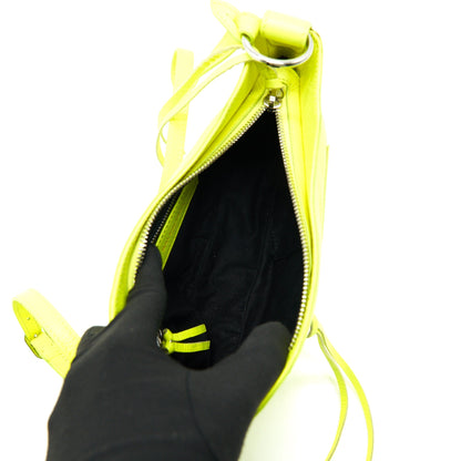 Balenciaga Giant Hip Purse in Hot Yellow