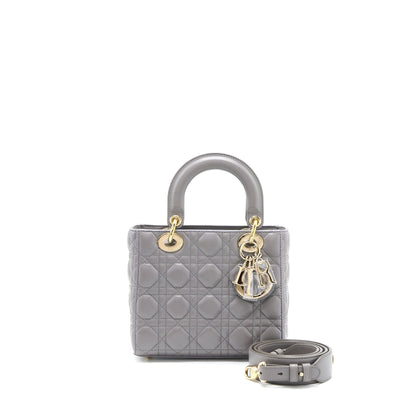 Dior Small Lady Dior My ABCDior Lambskin Grey