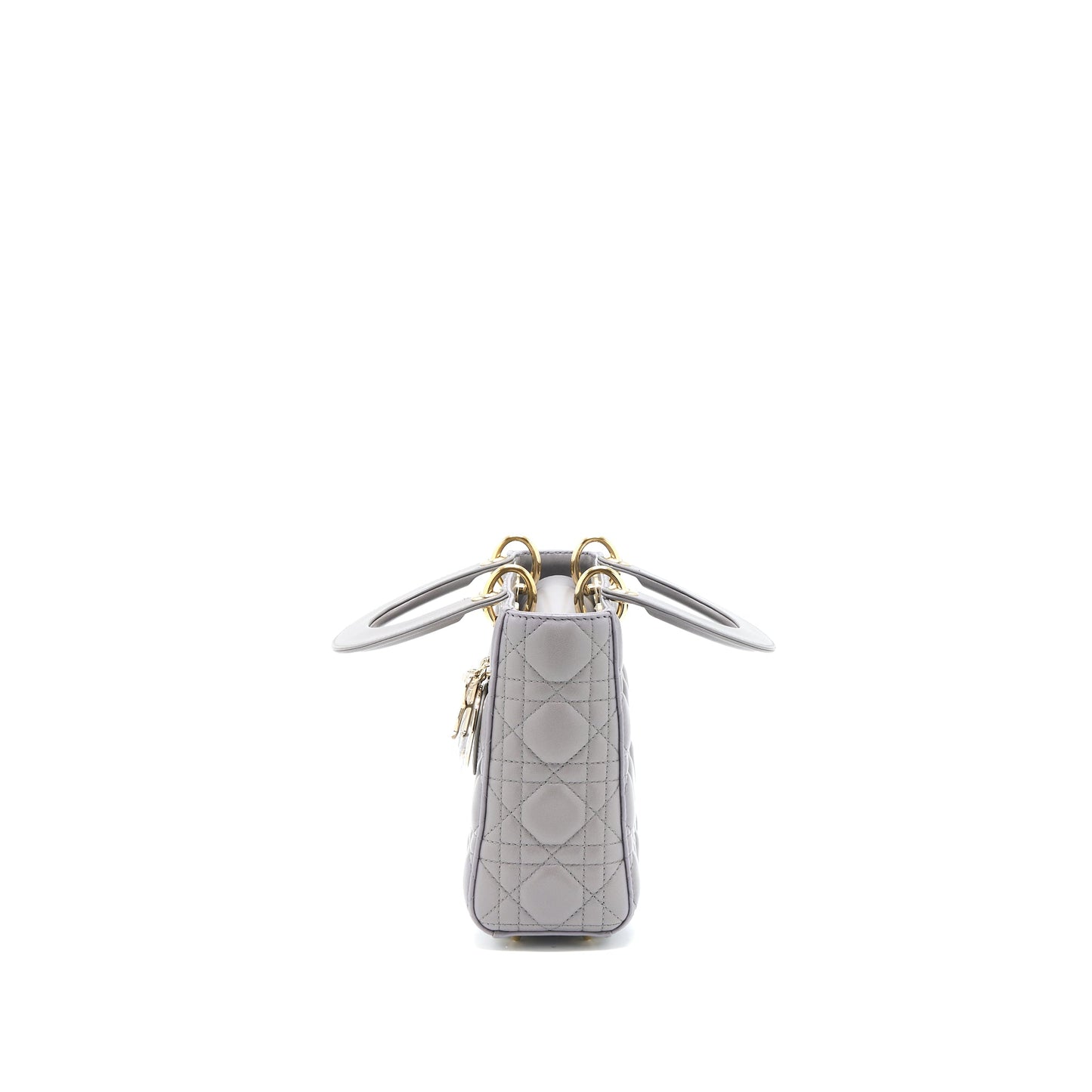 Dior Small Lady Dior My ABCDior Lambskin Grey