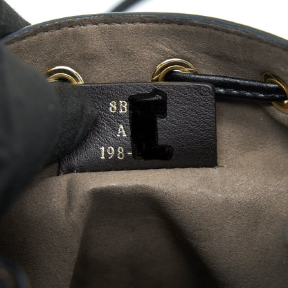 Fendi Mon Tresor Mini Bucket Bag Brown
