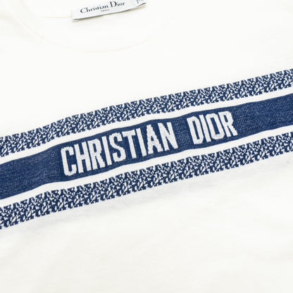 Dior size dioriviera T-Shirt Cotton white / navy