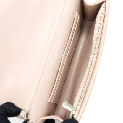 Dior Diorama Wallet On Chain Calfskin Light Pink