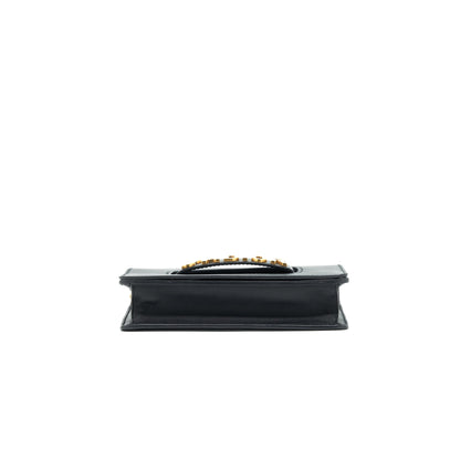 Dior J'adior Medium Flap Bag with Chain Black GHW
