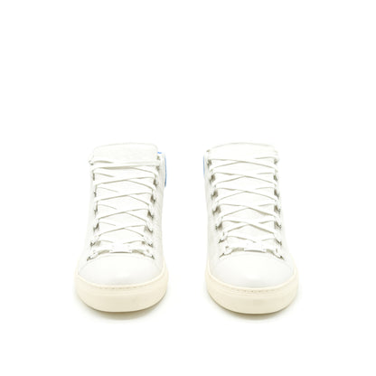 Balenciaga size 44 Men's Arena High white/ blue