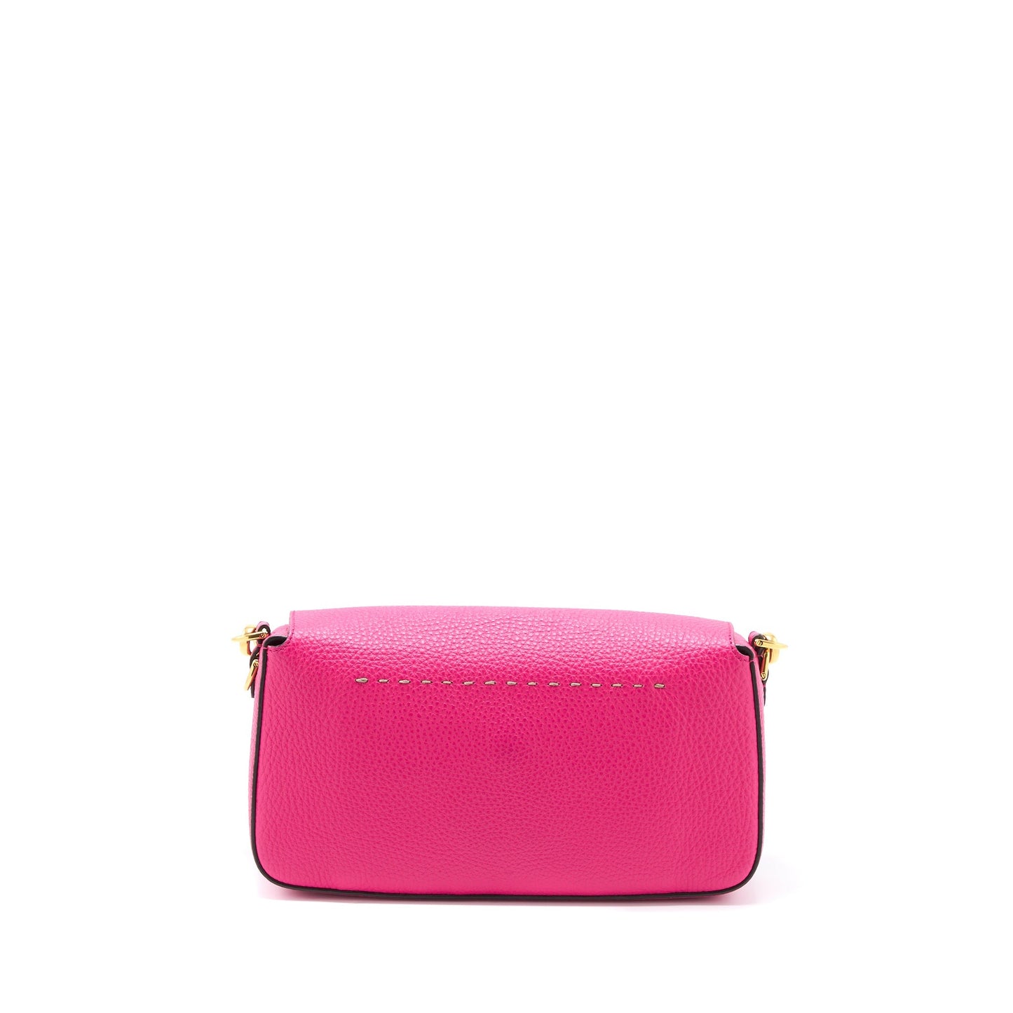 Fendi Baguette Purse Calfskin Pink