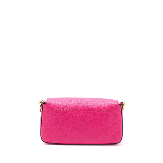 Fendi Baguette Purse Calfskin Pink