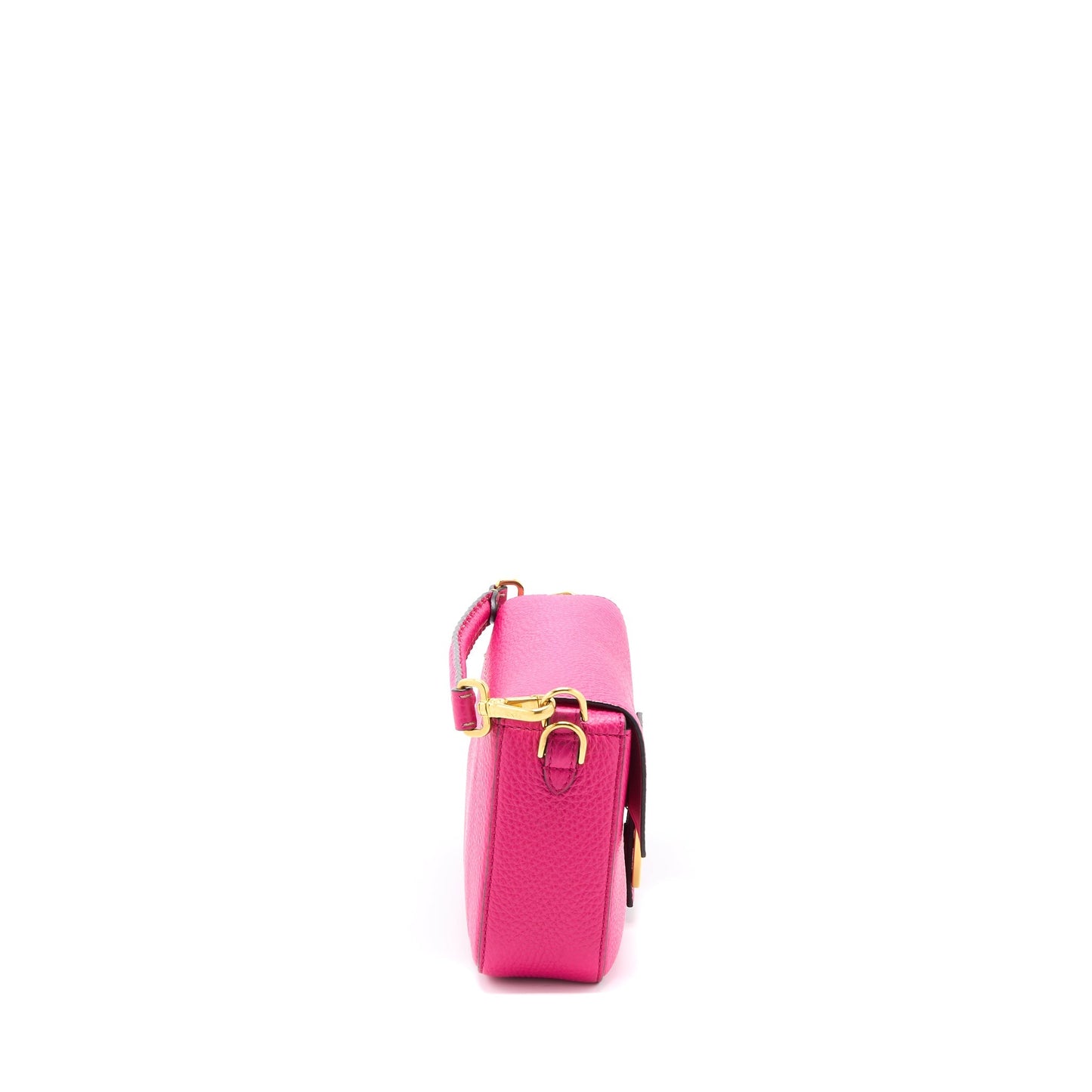 Fendi Baguette Purse Calfskin Pink