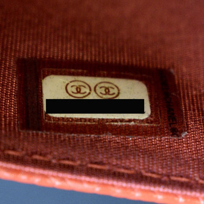 CHANEL Timeless WOC Caviar Leather Wallet on Chain Shoulder Bag Red