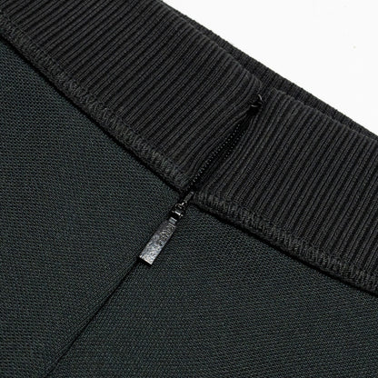 Fendi Size 36 Logo Classic Pencil Skirt Polyester Black