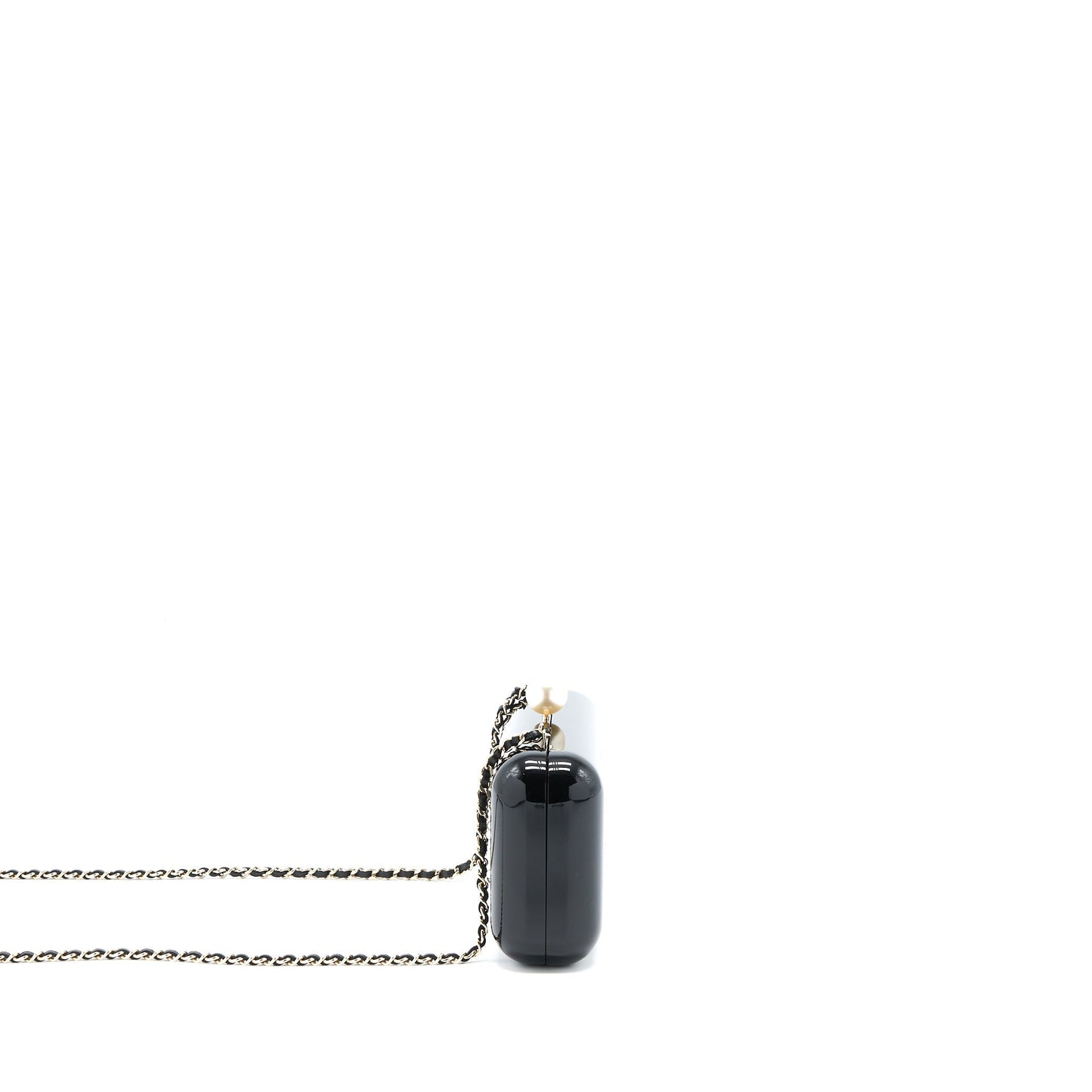 Chanel Votez Coco Evening Clutch with Chain Black LGHW