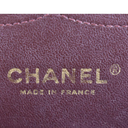 CHANEL Classic Double Flap Quilted Caviar Leather Shoulder Bag Black