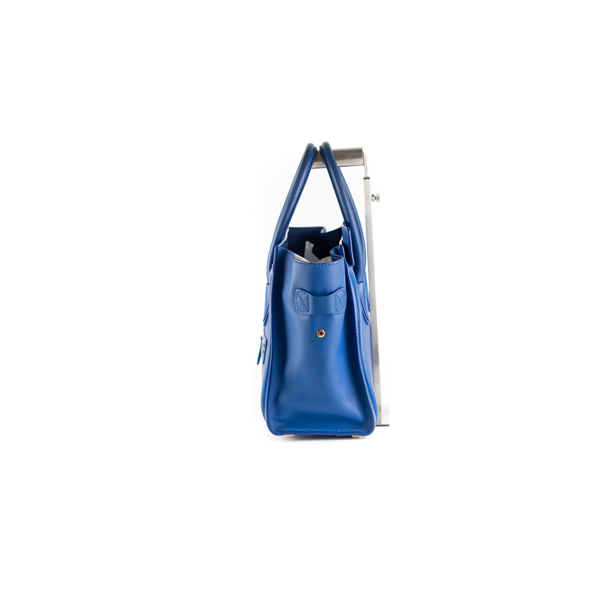 Luxury CELINE Micro Luggage Blue