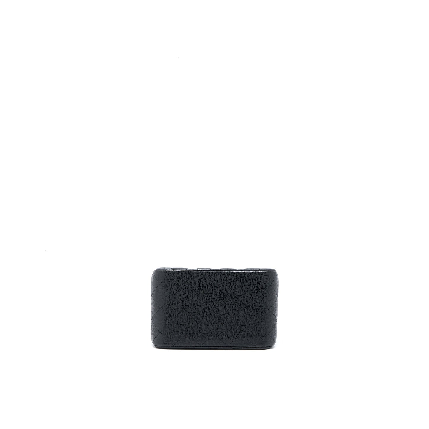 Chanel Mini Bucket Tote Bag Caviar Black LGHW (Microchip)